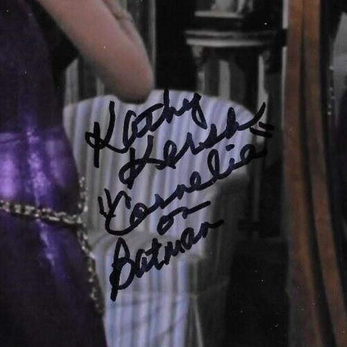 Signed Kathy Kersh Cornelia on Batman Autographed 8x10 Photo #1 Original