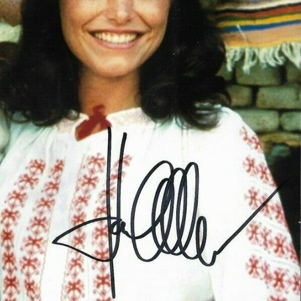 Signed Karen Allen Indiana Jones Autographed 8x10 photo #1 w JSA Authentication