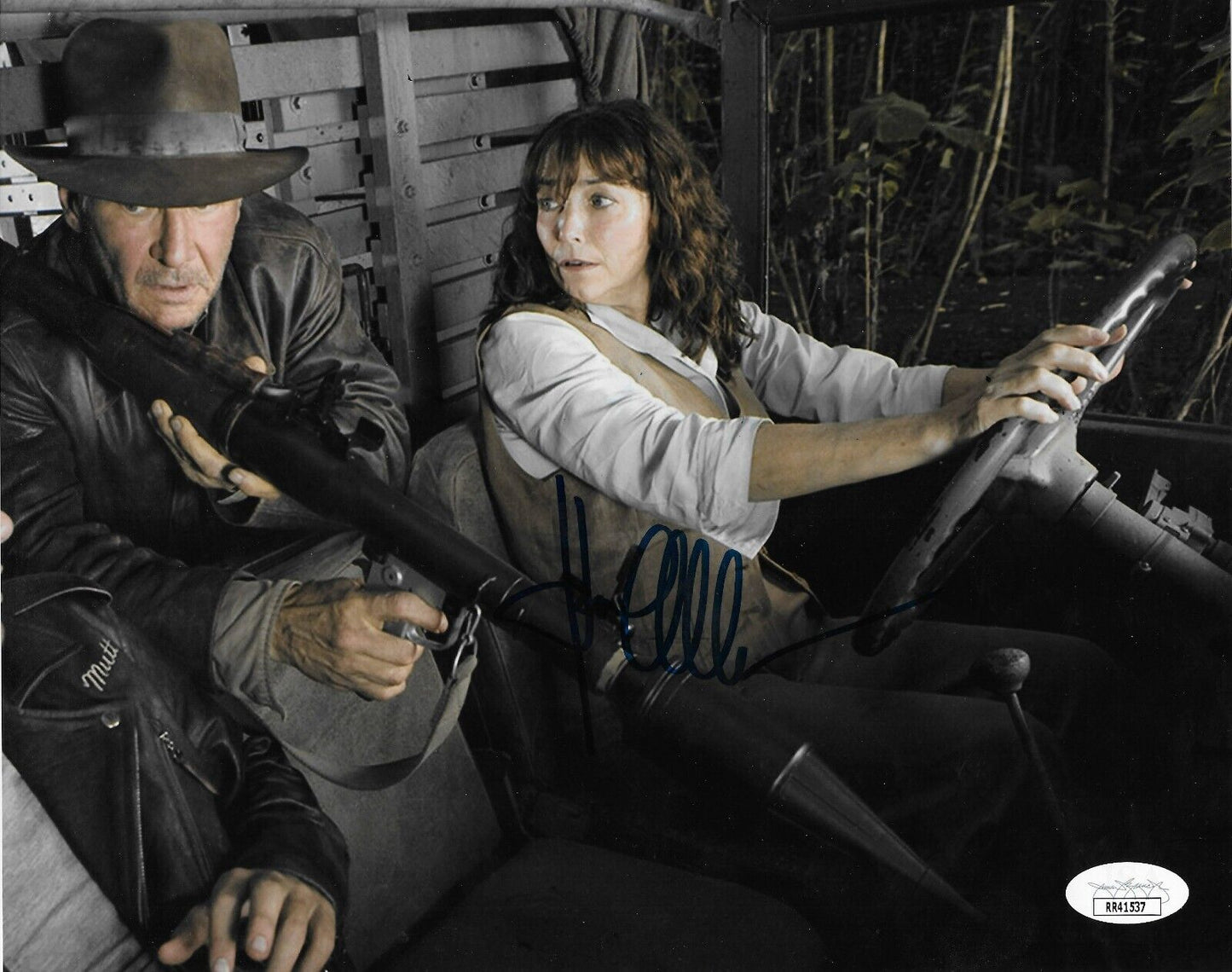 Photo autographiée 8x10 signée Karen Allen Indiana Jones n°2 avec authentification JSA