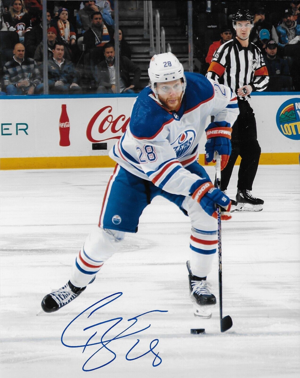 Autographed Edmonton Oilers Connor Brown Signed 8x10 Photo #2 Original