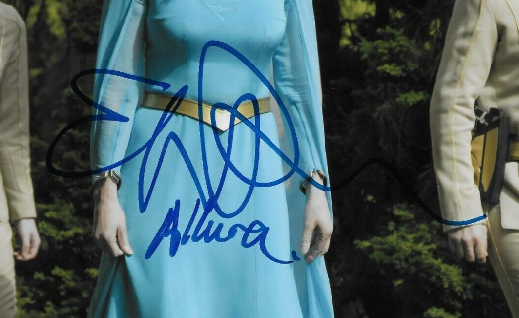 Photo dédicacée Smallville 8x10 signée Erica Durance #1 Original