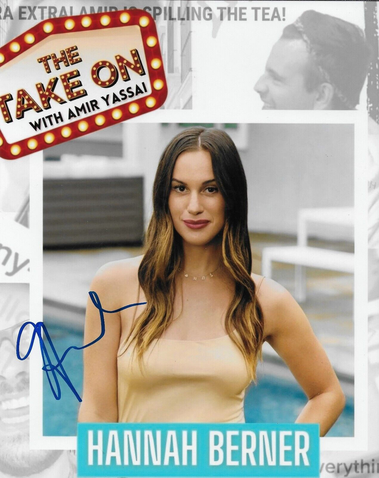 Signed Hannah Berner Summer House Comedian Autographed 8x10 Photo #1 Original