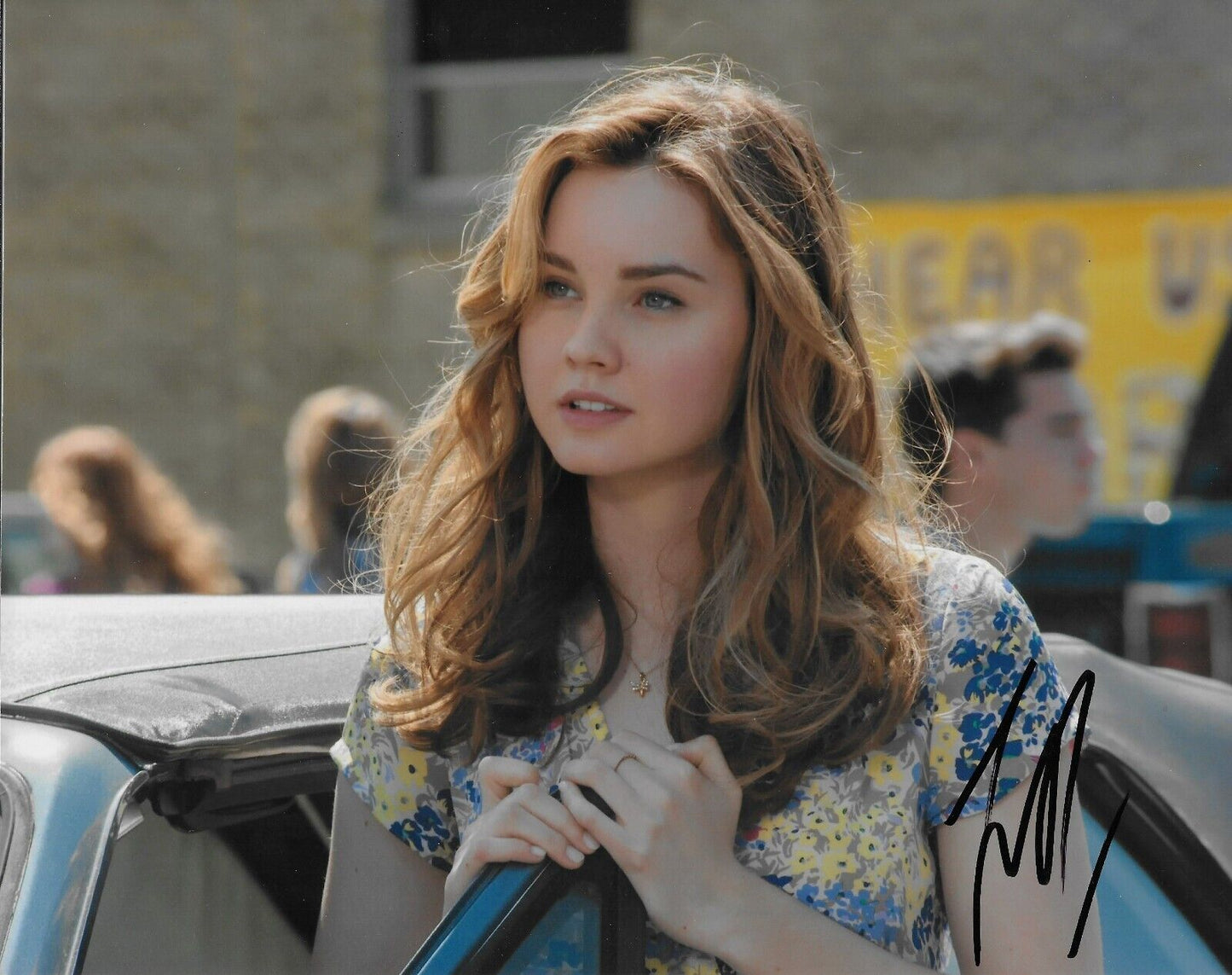 Photo 8x10 autographiée de Liana Liberato The Best Of Me n°1 originale