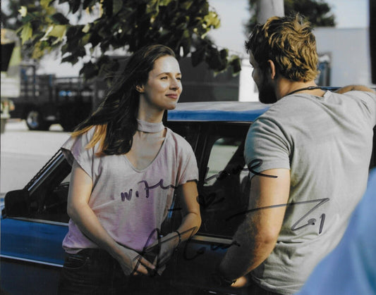 Photo 8x10 autographiée par Alona Tal Seal Team Stella #1 Original
