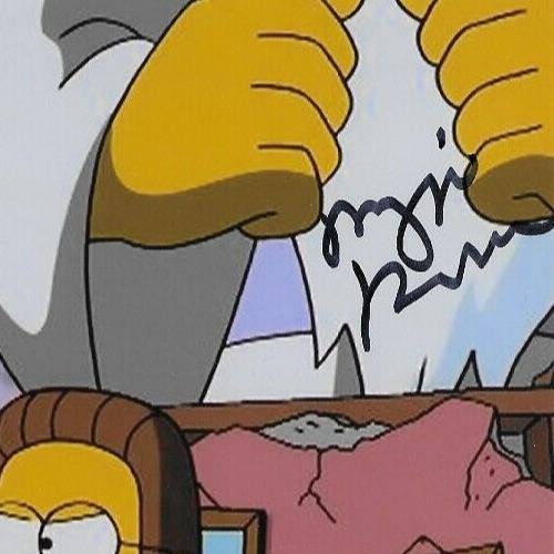 Photo dédicacée 8x10 des Simpsons par Maggie Roswell #2 Original