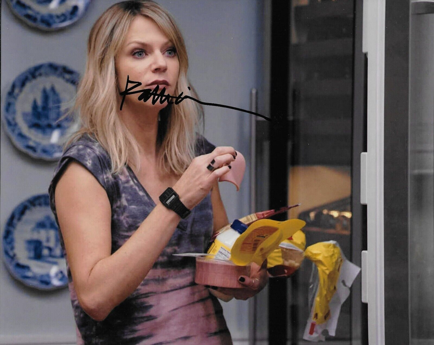 Photo 8x10 autographiée de Kaitlin Olson The Mick #4 Original
