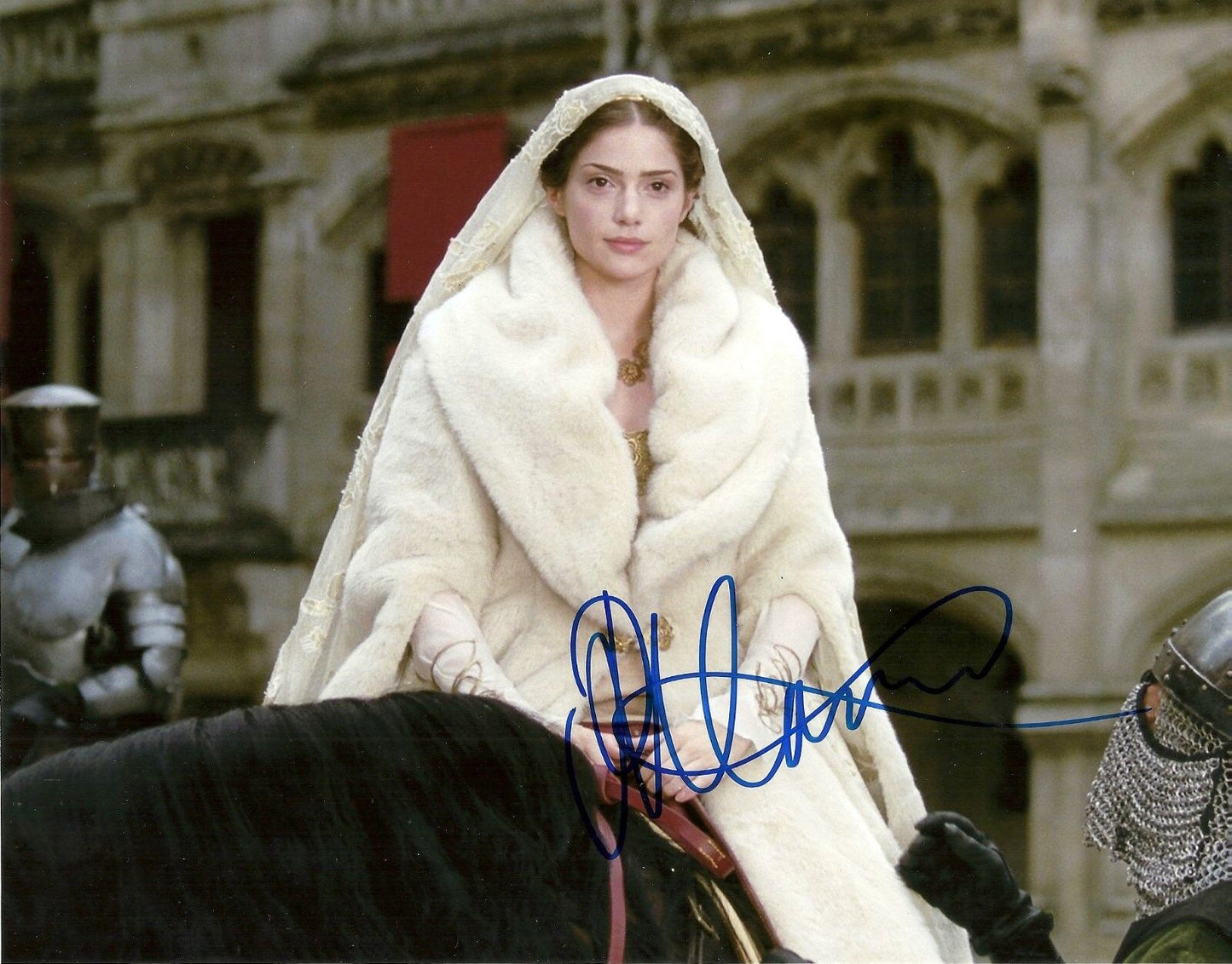 Photo autographiée 8x10 de Janet Montgomery Entourage Made in Jersey Salem #3