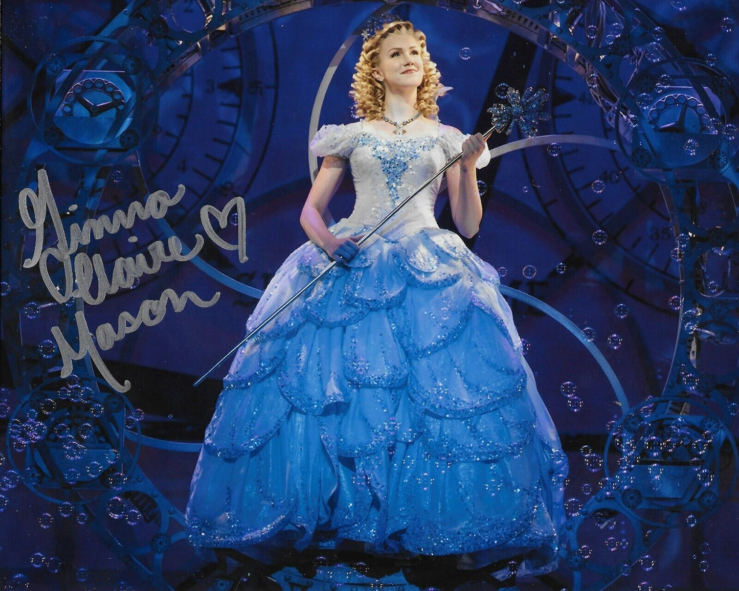 Signed Ginna Claire Mason Broadway Actress Wicked 8x10 Photo #2 Original