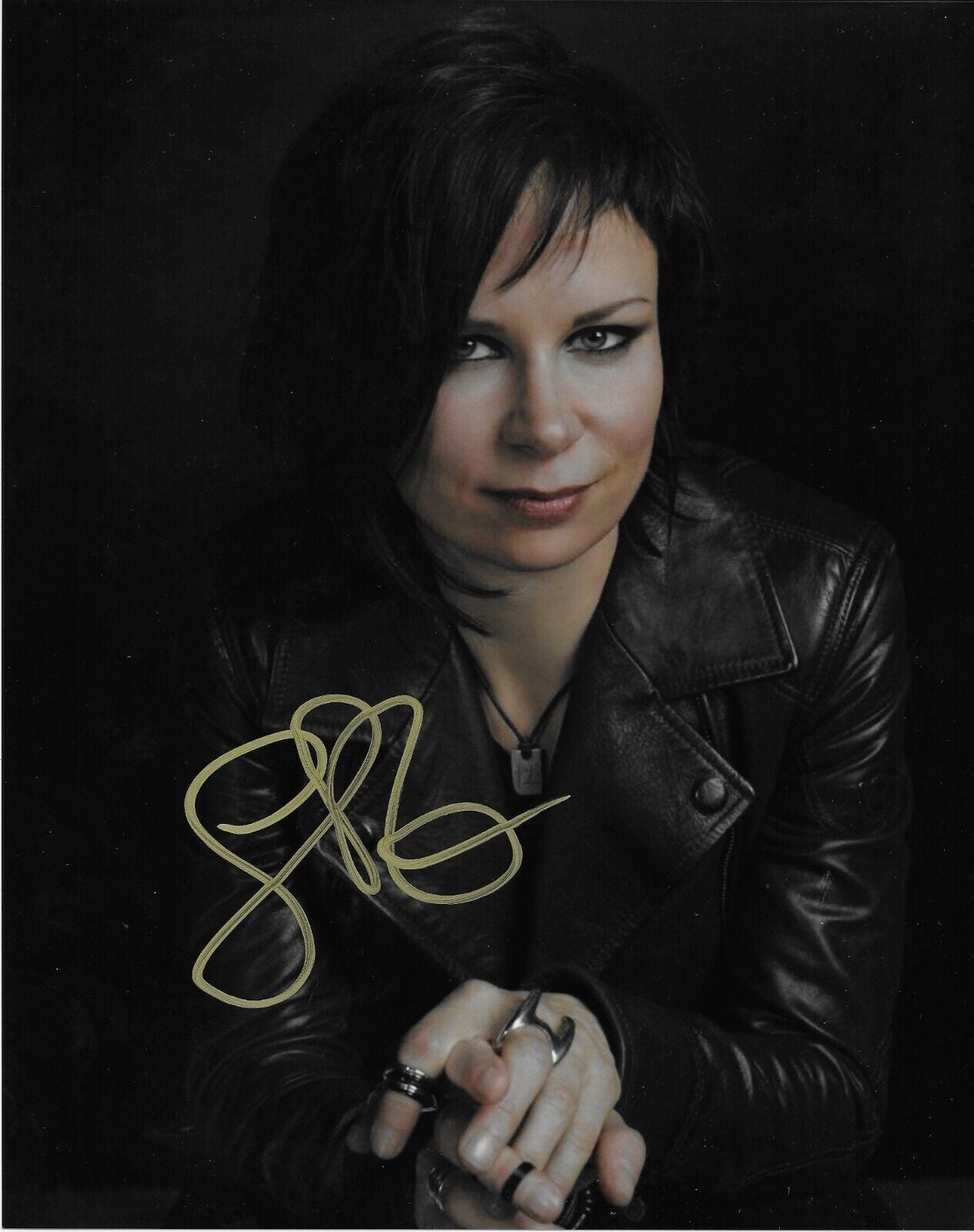 Photo 8x10 autographiée de la série télévisée 24 signée Mary Lynn Rajskub #5 Original