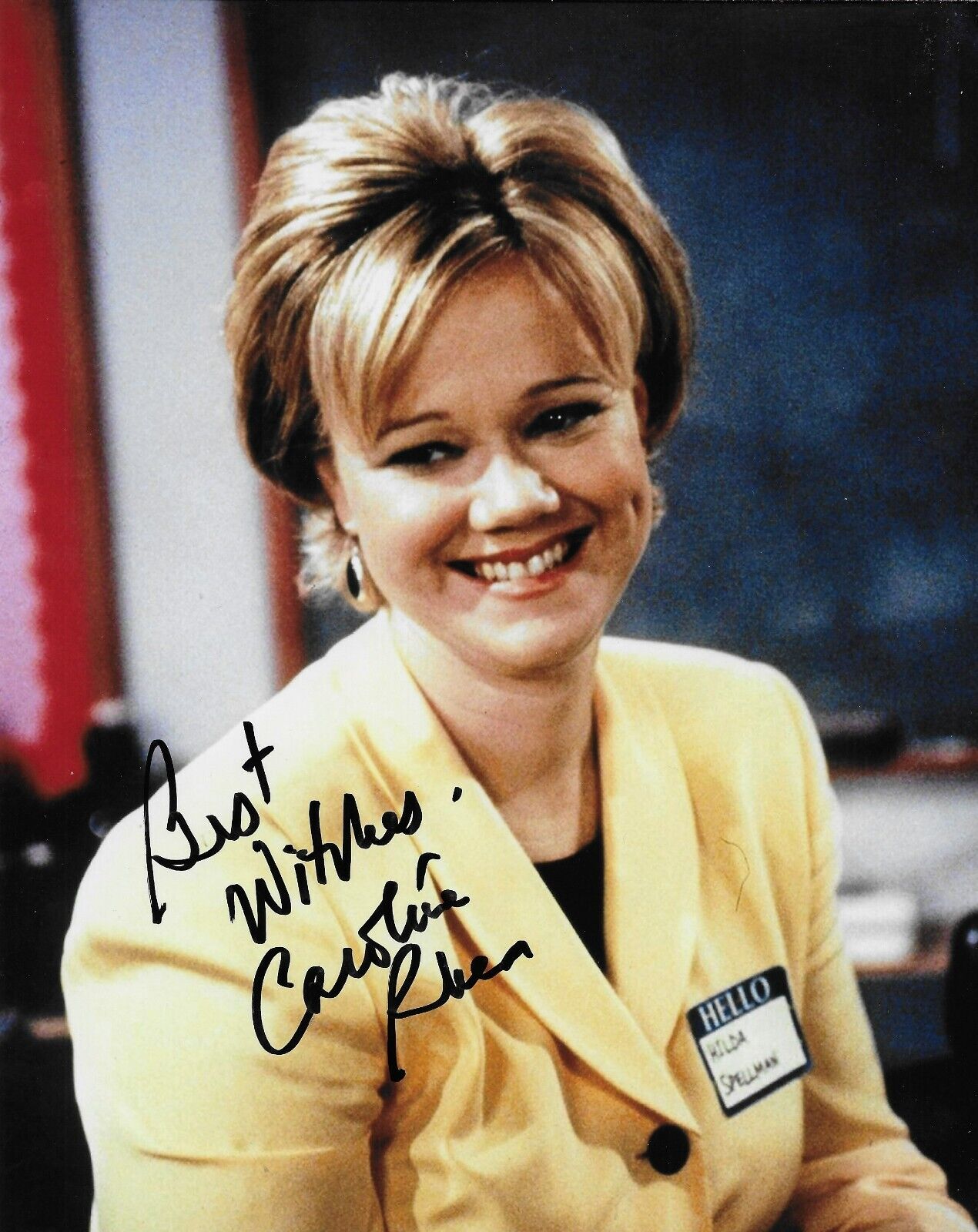 Signed Caroline Rhea Chilling Adventures of Sabrina 8x10 Photo #3 Original