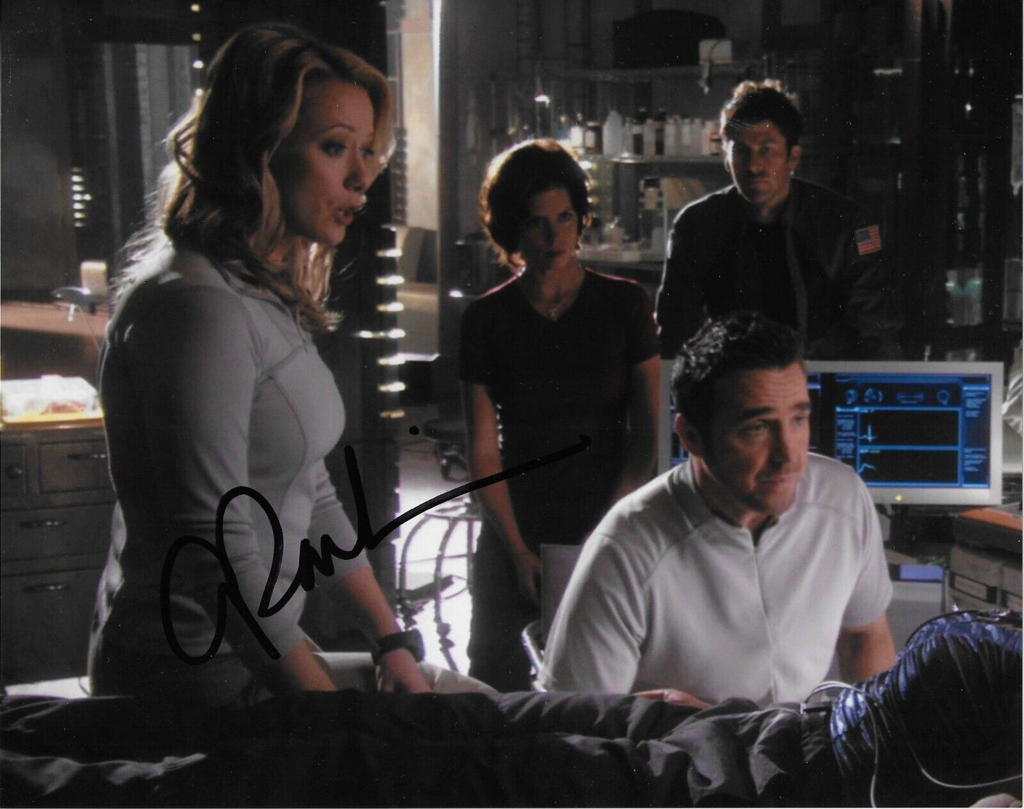 Photo dédicacée 8x10 de Claire Rankin, fils d'un Critch, Stargate Atlantis, n°1