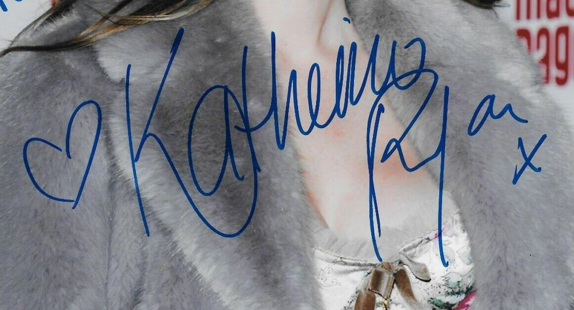 Signée Katherine Ryan Actrice Comédienne BBC Cheveux 8x10 Photo #2 Original