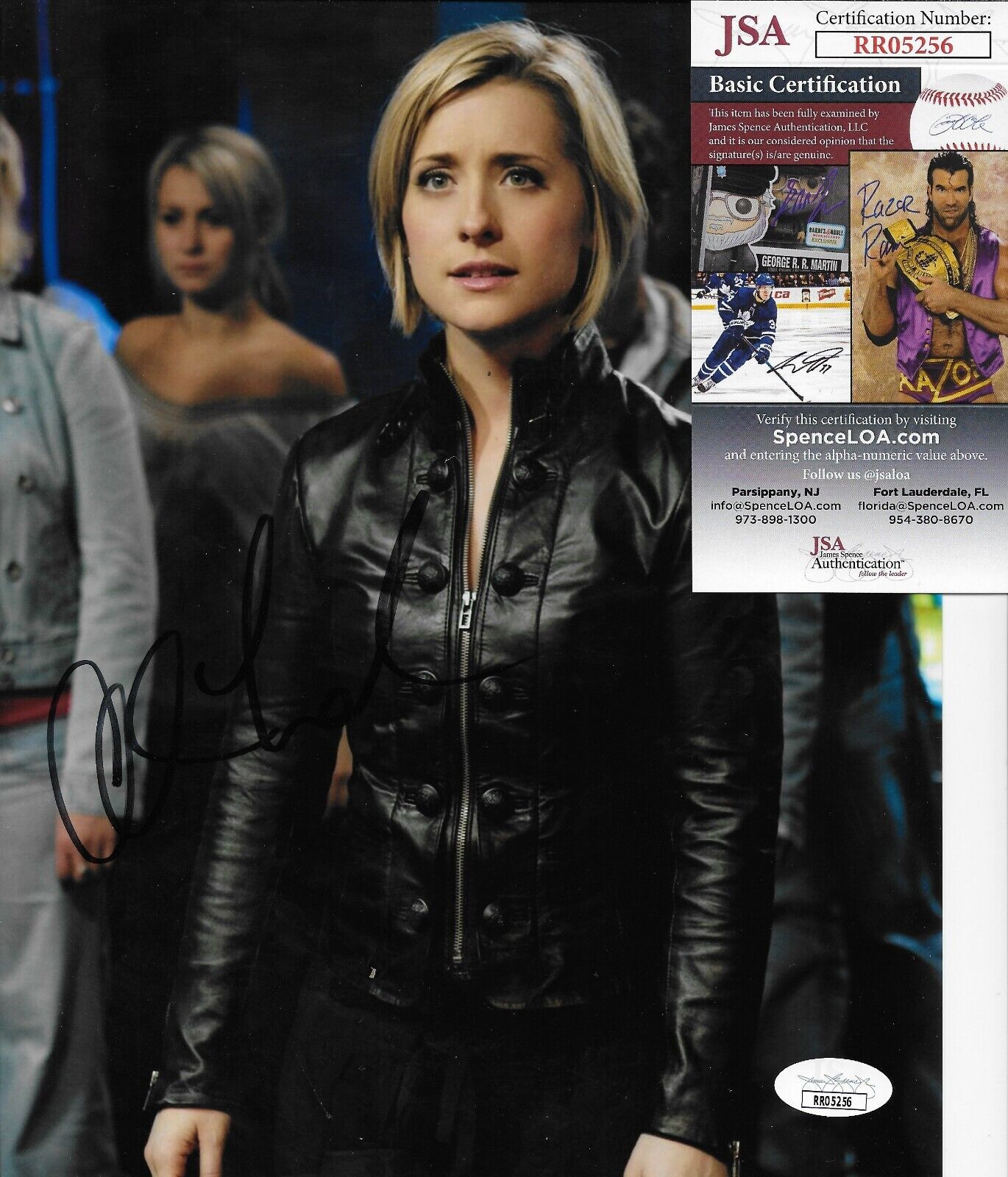 Signed Alison Mack Smallville Autographed Actress 8x10 Photo #4 Original
