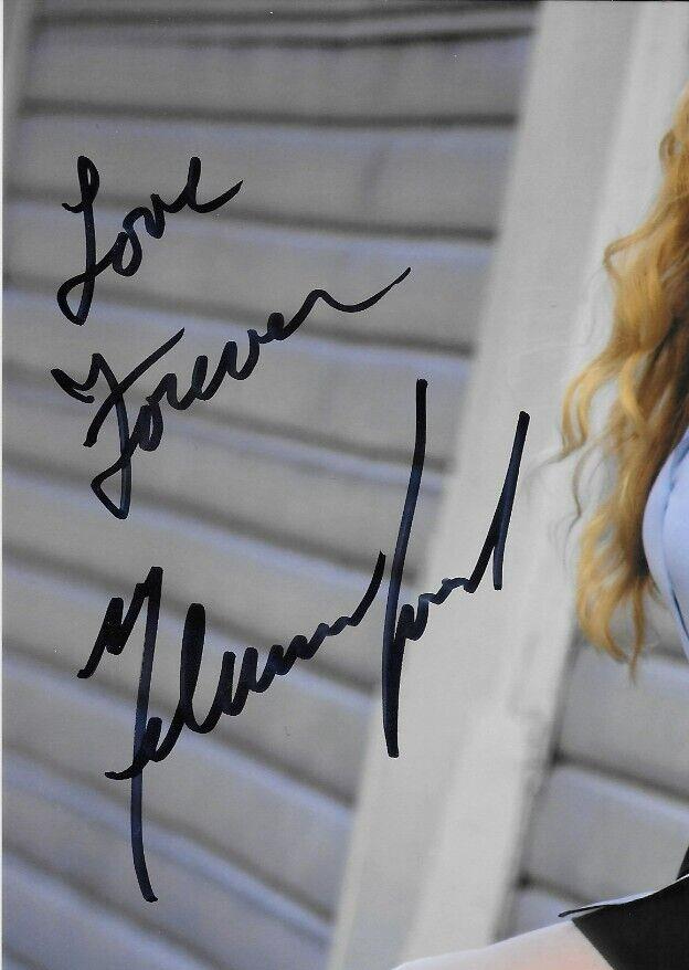 Photo 8x10 signée Melanie Good Actrice Modèle Autographiée #1 Original