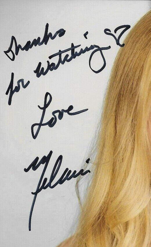 Photo 8x10 signée Melanie Good Actrice Modèle Autographiée #3 Original