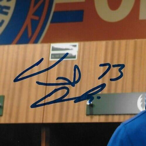 Signed Vincent Desharnais Edmonton Oilers Autographed 8x10 Photo #8 Original