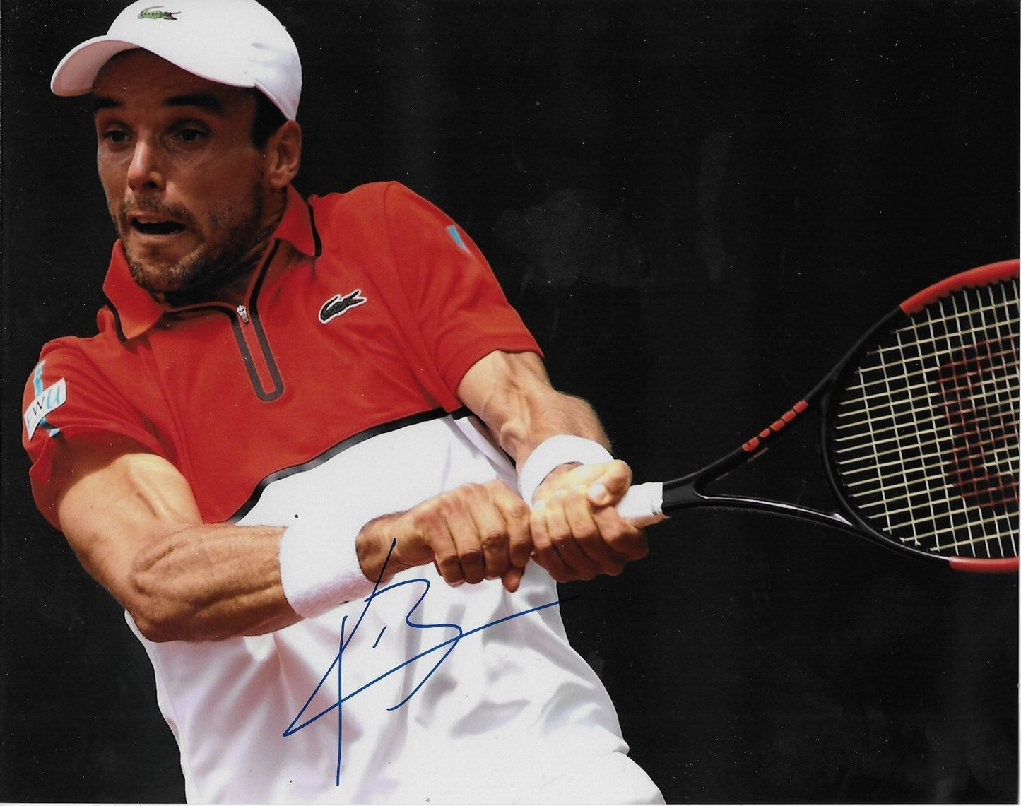 Signed Roberto Bautista Agut ATP Tennis Autographed 8x10 Photo #4 Original