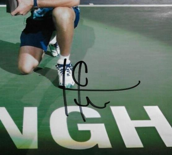 Photo 8x10 originale signée Hubert Hurkacz ATP Tennis #4 avec authentification JSA