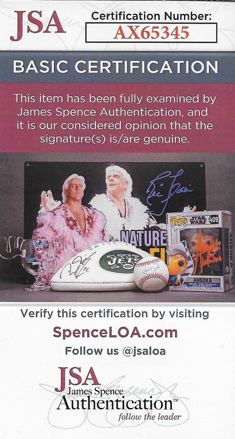 Signed Sebastian Korda ATP Tennis 8x10 Photo #1 Original with JSA Authentication