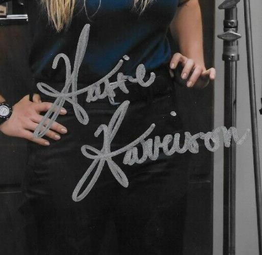 Signed Hassie Harrison Yellowstone Tacoma FD 8x10 Photo #3 w JSA Authentication