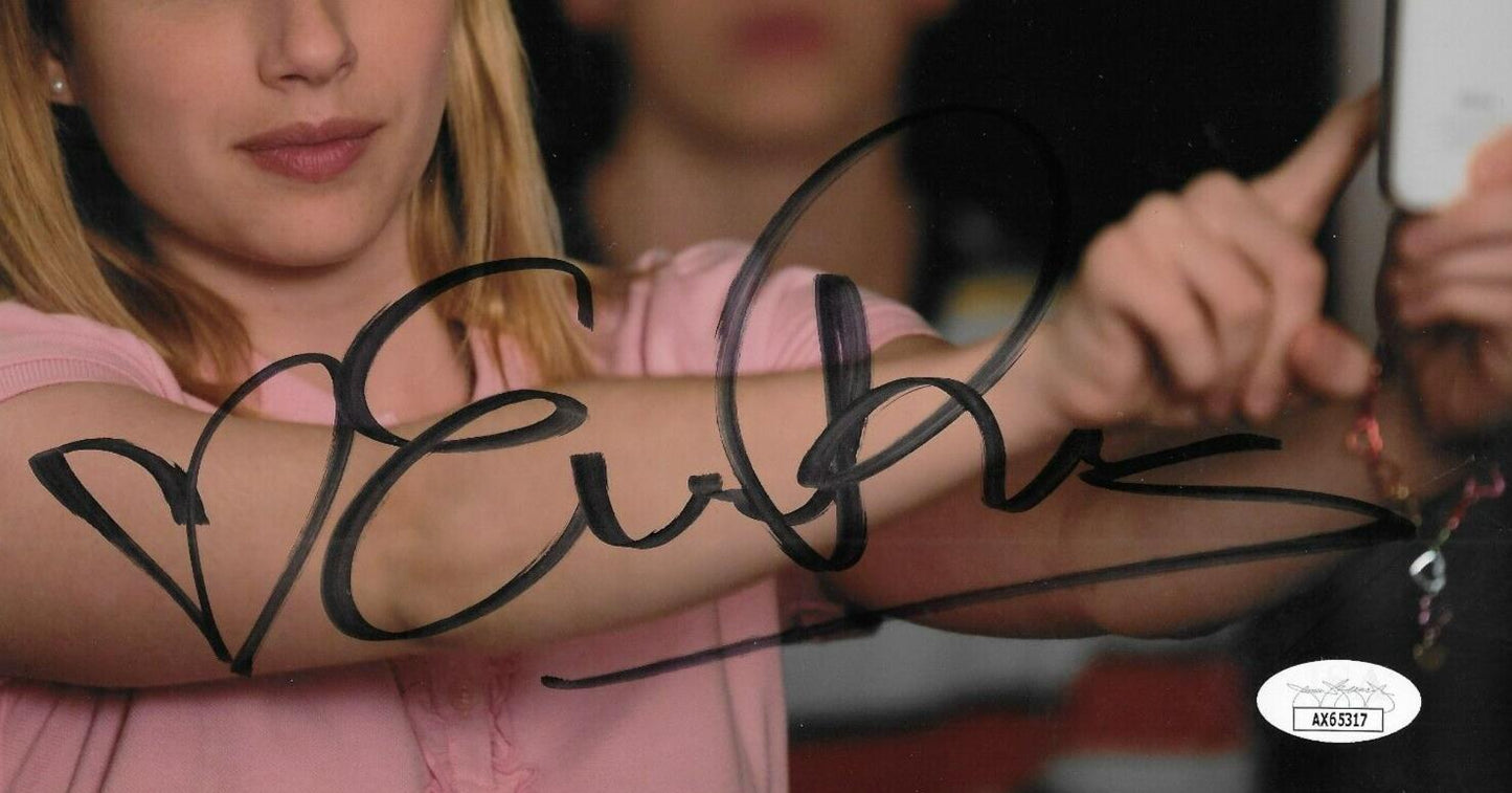 Signed Emma Roberts We're The Millers Original 8x10 Photo #1 JSA Authentication