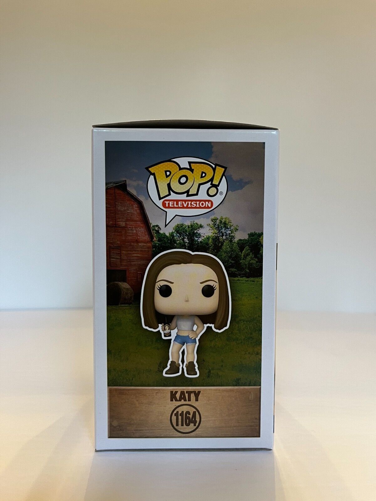 Signed Michelle Mylett autographed Katy Letterkenny Funko Pop JSA Cert Proof 2