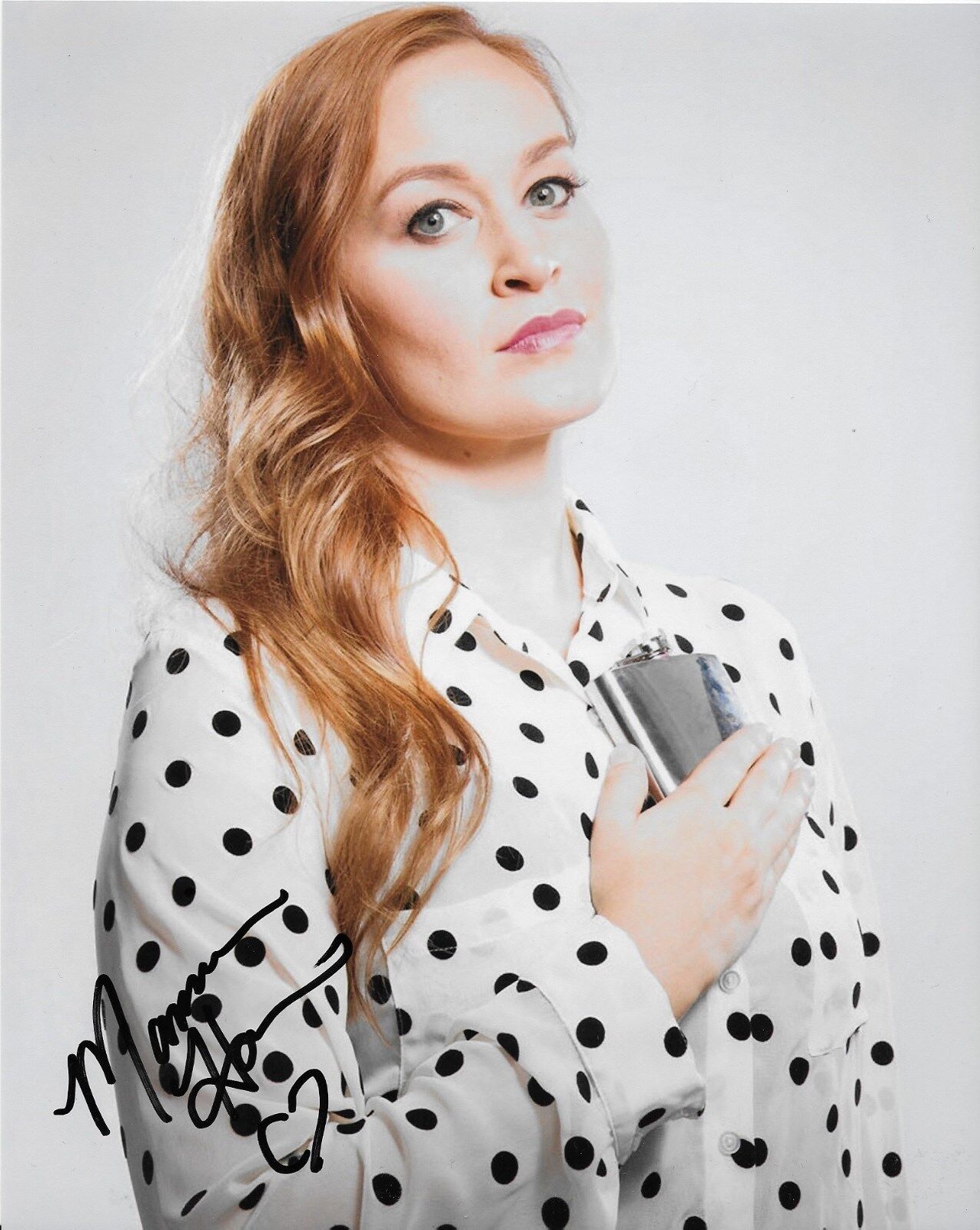 Signed Mamrie Hart Actress Comedian Autographed 8x10 Photo #1 Original