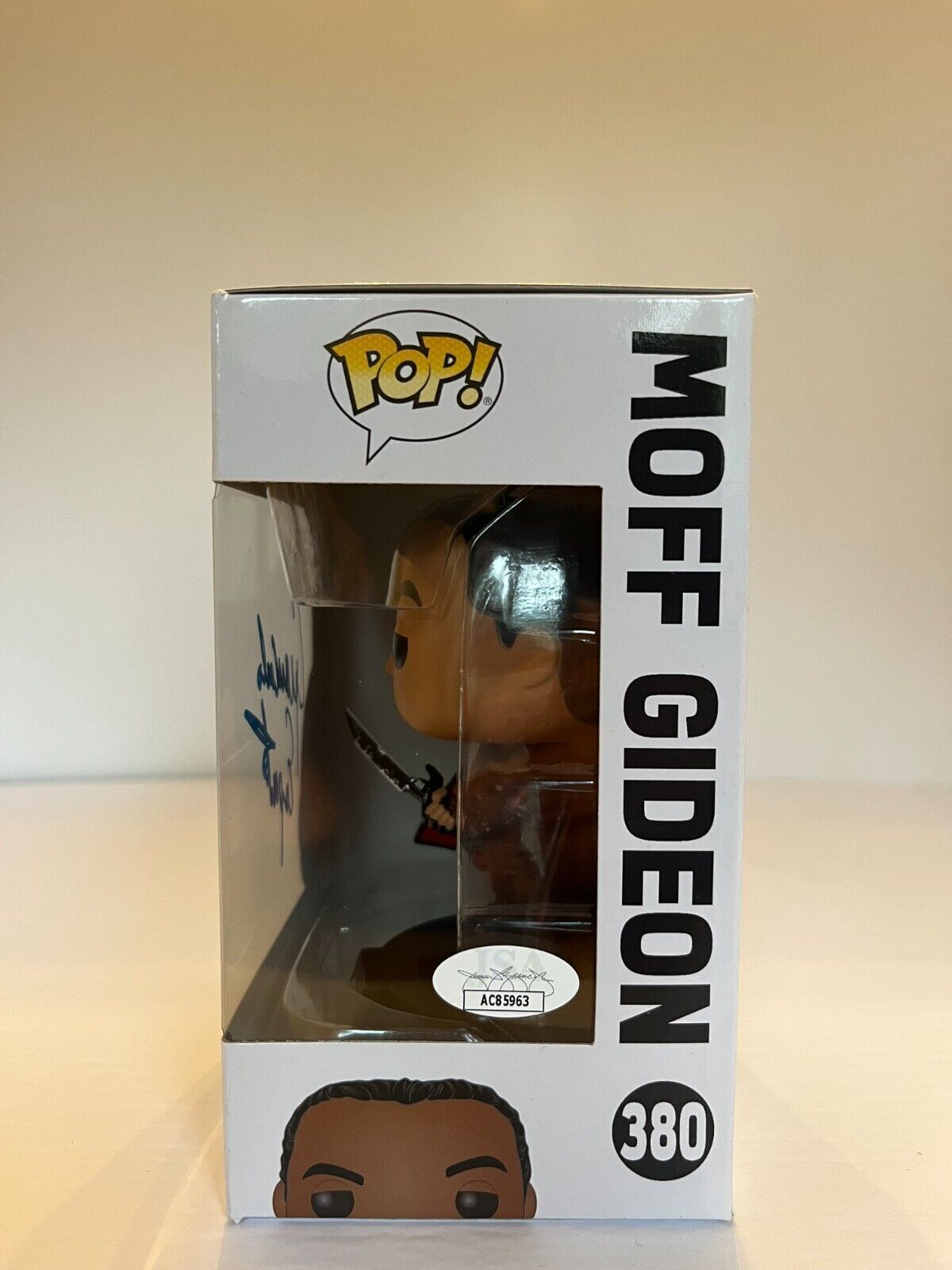 Funko Pop JSA Cert signé par Giancarlo Esposito et autographié par Star WARS Moff Gideon