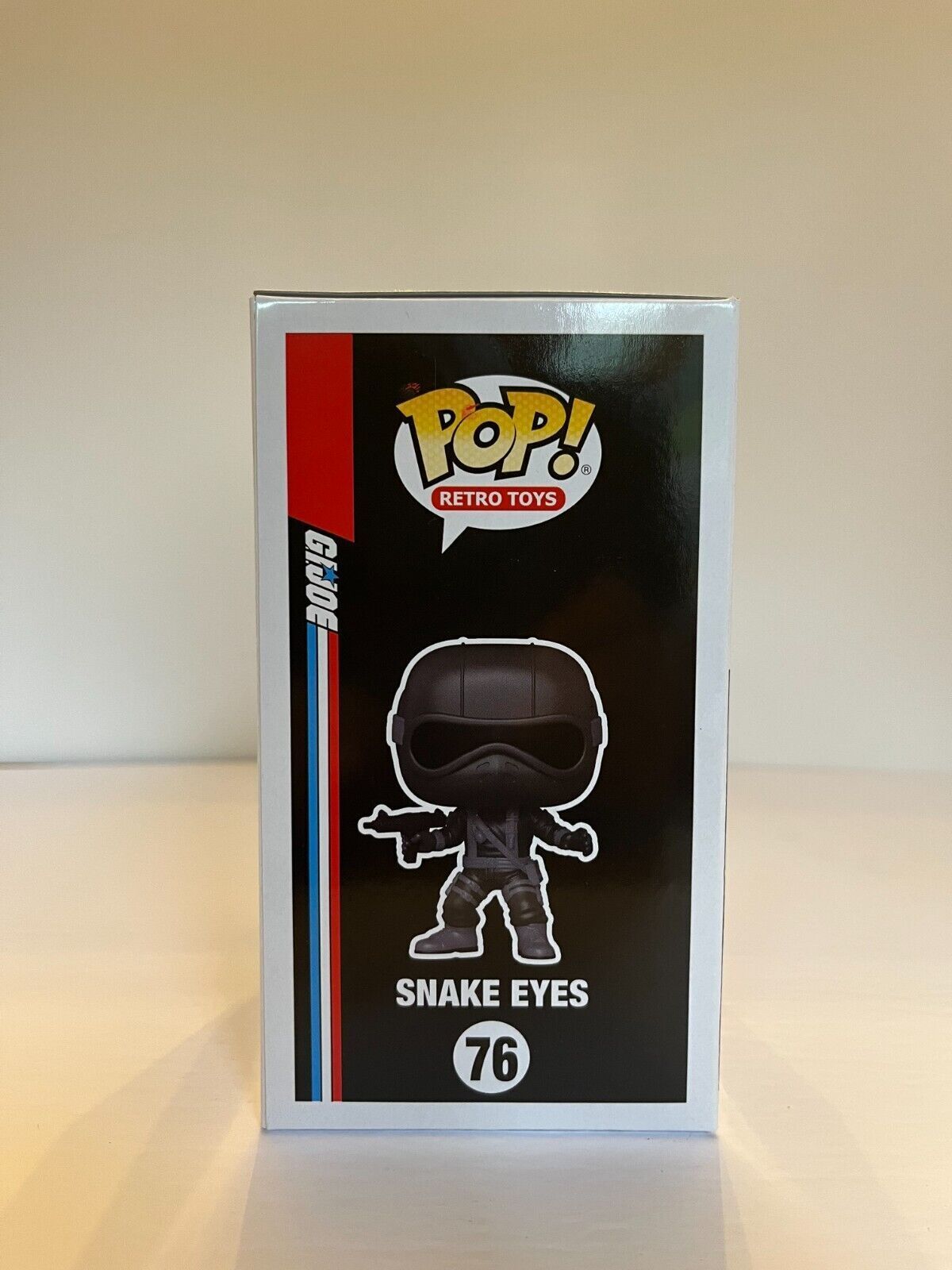 Signed Ray Park autographed G.I. Joe Snake Eyes Funko Pop JSA Cert