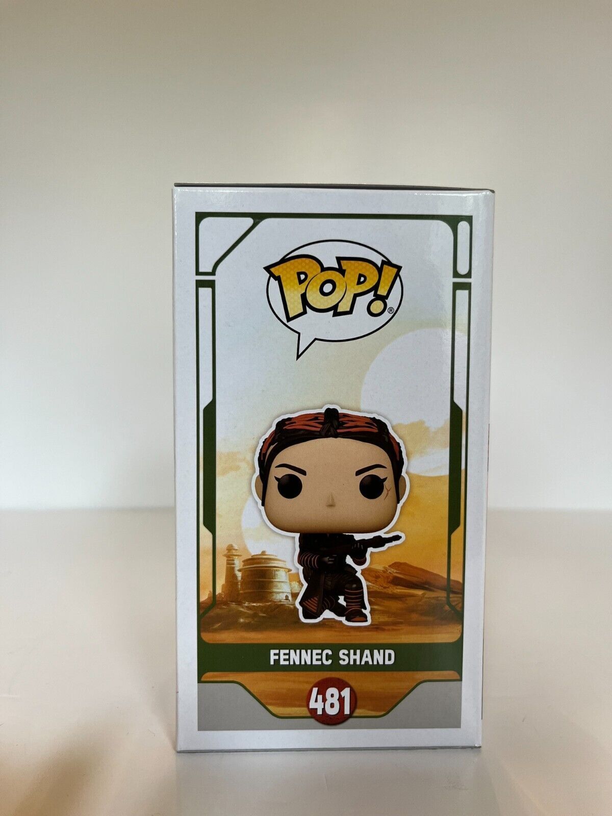 Pop Funko Star Wars Fennec Shand autographié par Ming Na Wen, certificat JSA