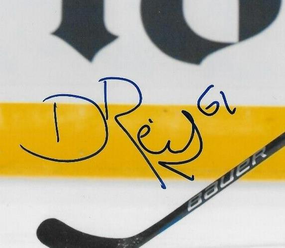 Signed David Reinbacher Montreal Canadiens Autographed 8x10 Photo #3 Original
