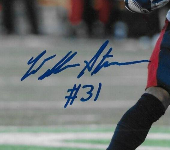 Signed William Stanback Montreal Alouettes 8x10 Autographed Photo #2 Original