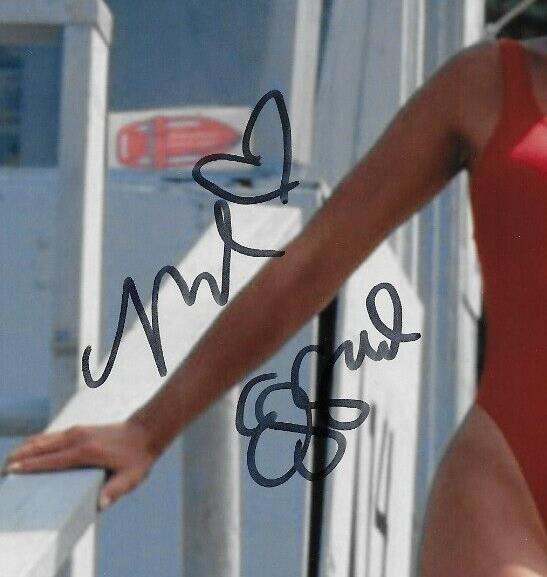 Photo dédicacée 8x10 de l'actrice de Baywatch, Nicole Eggert, n°1, originale