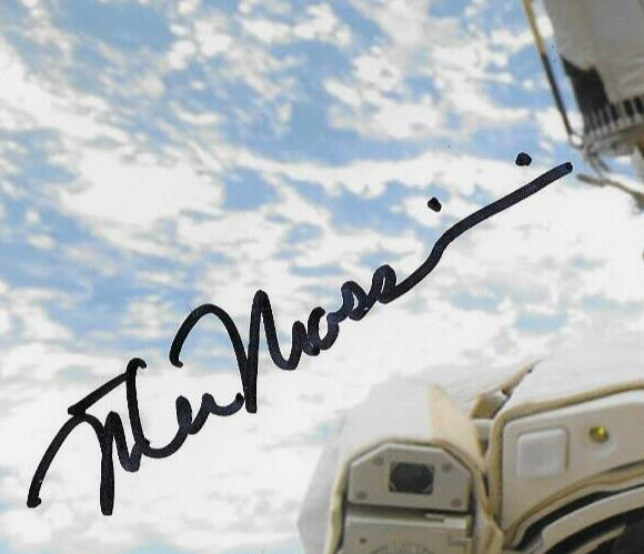 Signed Michael Massimino Astronaut Autographed 8x10 Photo #2 Original