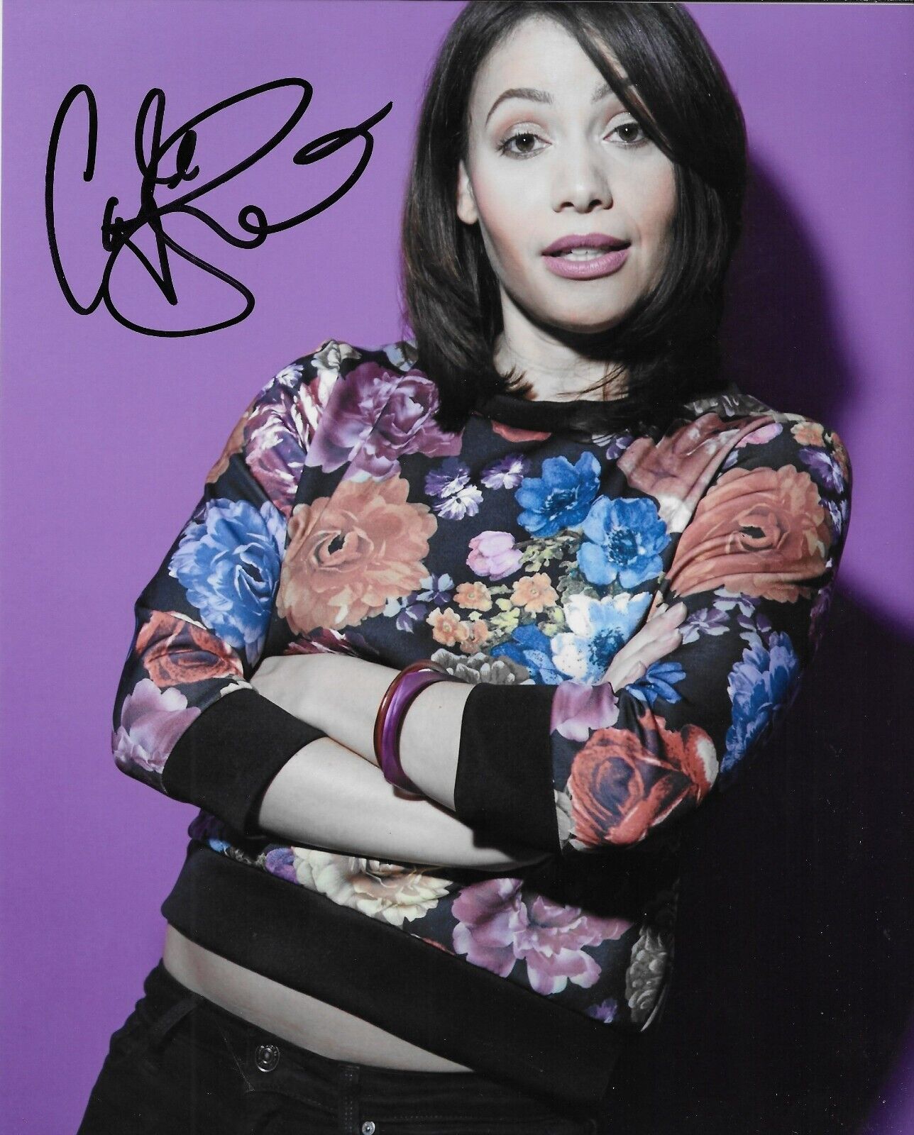 Signed Candice Thompson Actress Comedian Autographed 8x10 Photo #2 Original