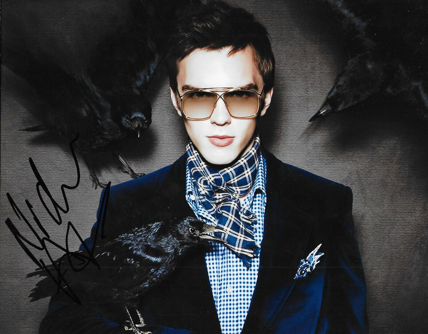 Photo autographiée 8x10 de l'acteur X-Men Warm Bodies signée Nicholas Hoult #2