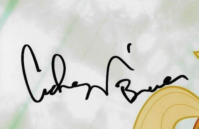 Photo originale signée Ashleigh Ball Care Bears My Little Pony Hey Ocean 8x10 #5