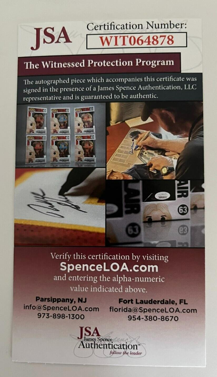 Maillot numéro 7 signé Pierre Turgeon Colorado Avalanche avec inscription HOF 23 w JSA