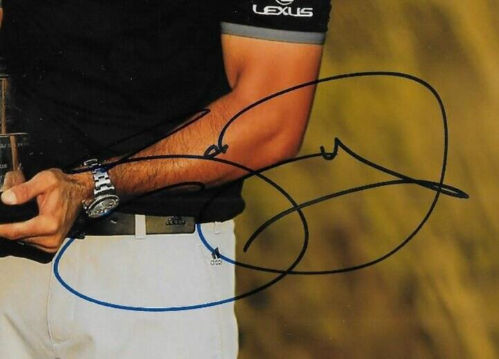 Photo autographiée de 8 x 10 cm de Jason Day PGA Golf #1 originale