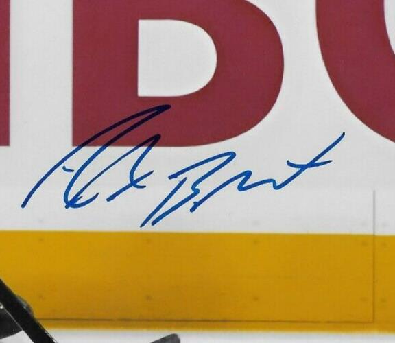 Signed Alex Barre Boulet Montreal Canadiens Autographed 8x10 Photo #1 Original