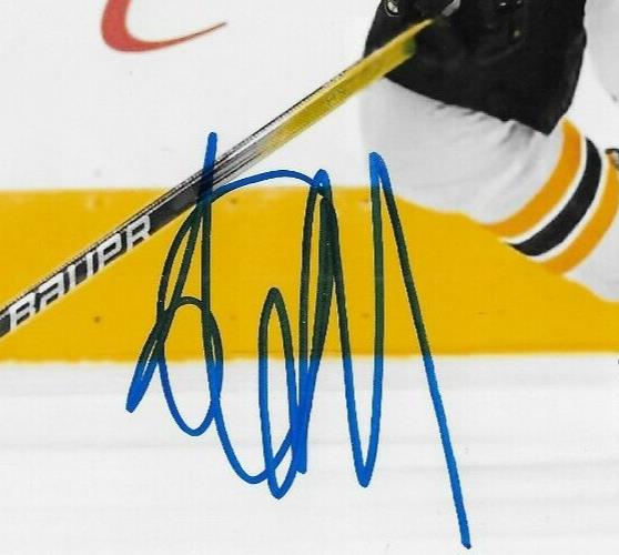 Signed Fabian Lysell Boston Bruins Autographed 8x10 Photo #2 Original