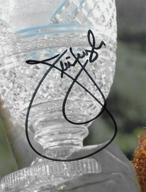 Photo autographiée 8x10 de Jim Furyk Day PGA Golf #5 avec authentification JSA