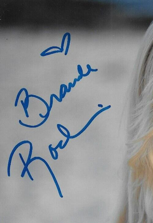 Photo signée Brande Roderick Actrice Modèle Baywatch 8x10 #1 avec authentification JSA