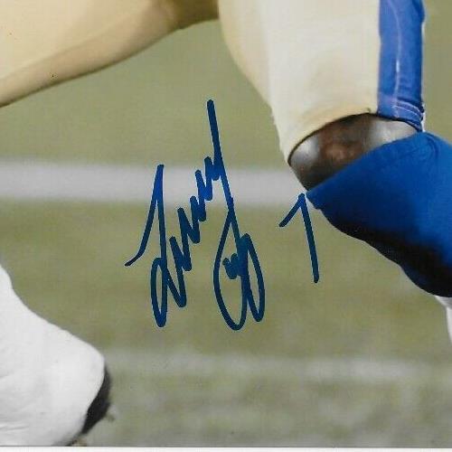 Signed Lucky Whitehead Winnipeg Blue Bombers Autographed 8x10 Photo #1 Original