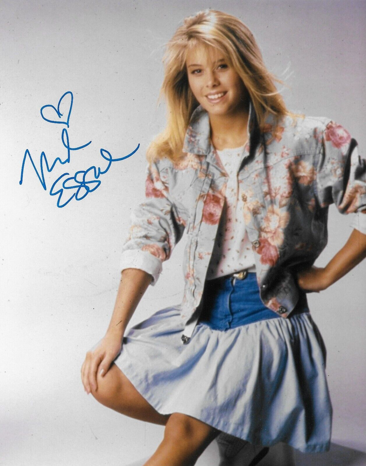 Signed Nicole Eggert Actress Model Baywatch Autographed 8x10 Photo #5 Original