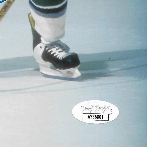 Signed Brendan Shanahan Hartford Whalers 8x10 Photo #4 with JSA Authentication