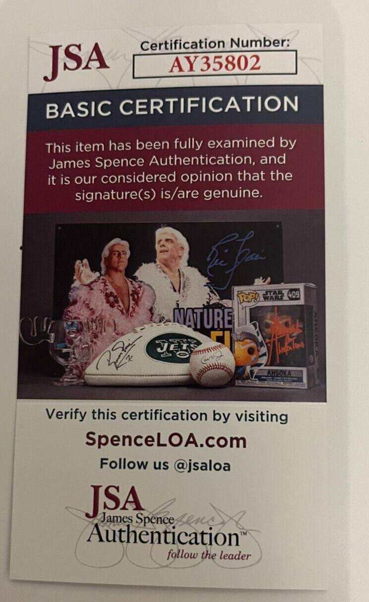 Signed Gena Lee Nolin Actress Model Sheena 12x18 Photo #4 JSA Authentication