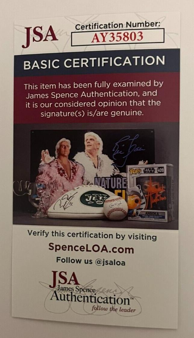Signed Gena Lee Nolin Actress Model Sheena 12x18 Photo #5 JSA Authentication