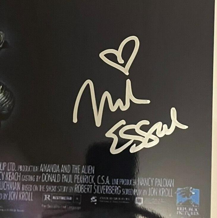 Signed Nicole Eggert Actress Model Sheena 12x18 Photo #5 JSA Authentication