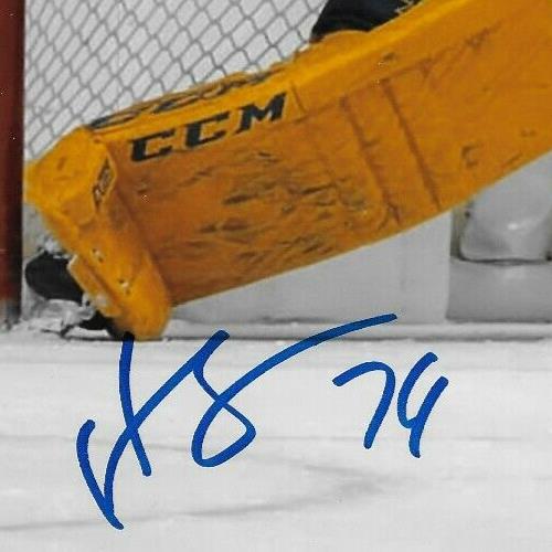 Signed Juuse Saros Nashville Predators Autographed 8x10 Photo #1 Original